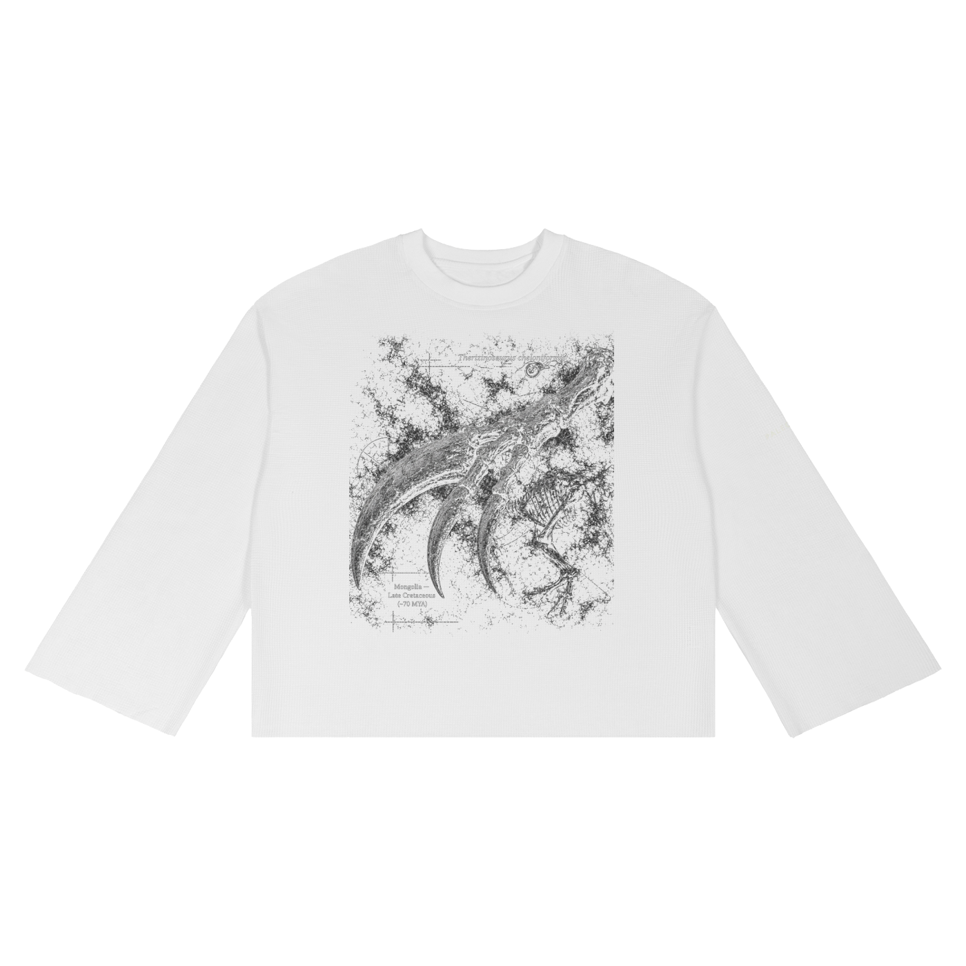 The Therizinosaurus Longsleeve, front